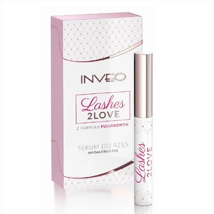 Inveo Lashes 2 Love Ser hipoalergenic pentru gene, 3.5ml