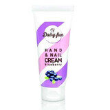 Cremă de mâini și unghii cu afine Dairy Fun, 70 ml, Delia Cosmetics