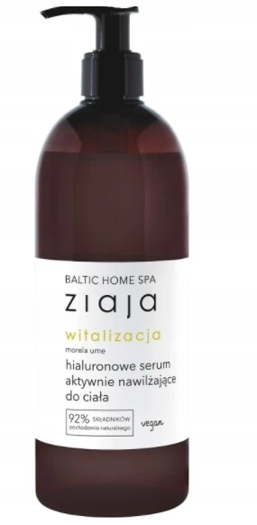 Ziaja, Baltic Home SPA Vitalisierendes Hyaluronserum für den Körper, 400 ml
