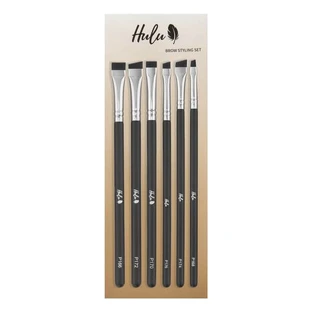 Hulu Brow Styling set de 6 perii pentru stilizarea sprâncenelor