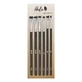 Hulu Brow Styling set de 6 perii pentru stilizarea sprâncenelor