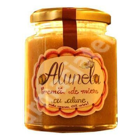 Crema de miere cu alune, Alunela, 200 g, Prisaca Transilvania