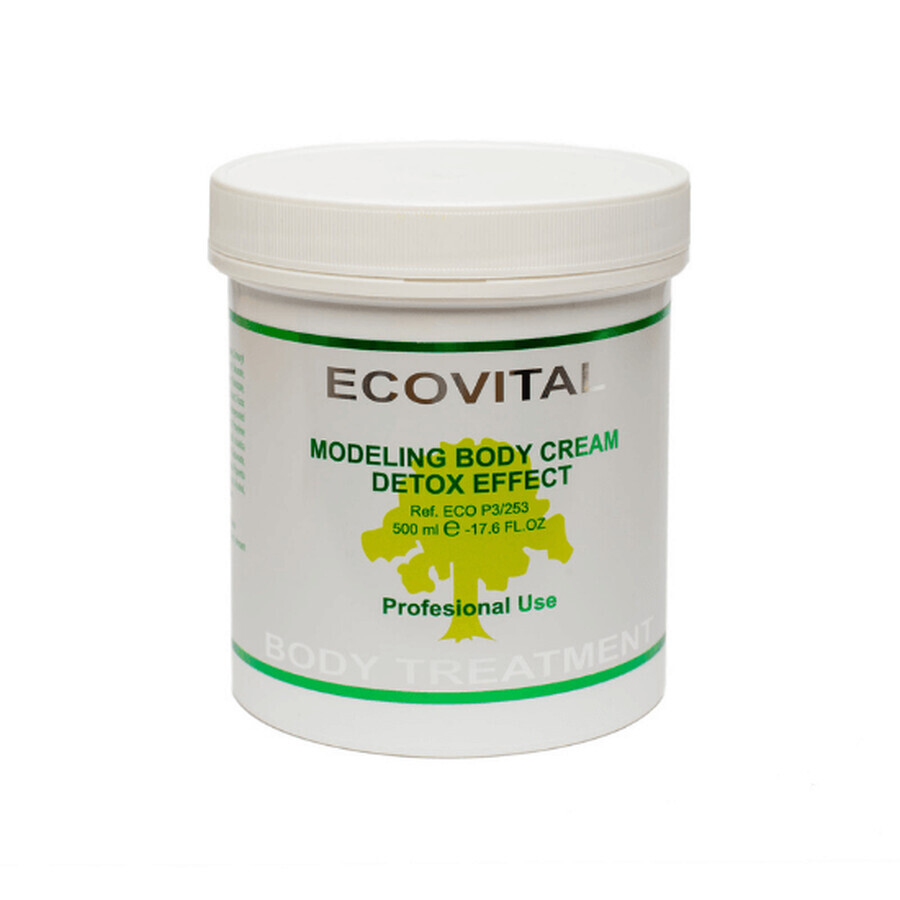 Crema de Modelare Corporala Detoxifianta, 500 ml, Ecovital