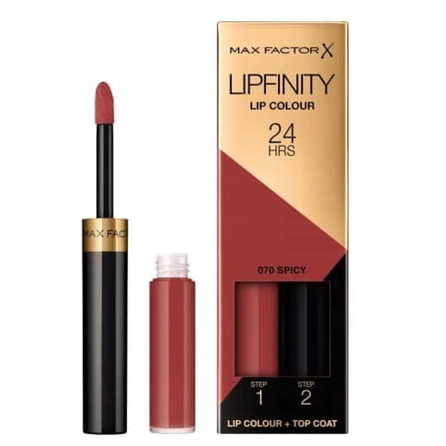 Max Factor Lipfinity Lip Colour Flüssiger Lippenstift 070 Spicy