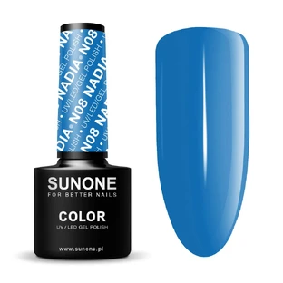 Sunone UV/LED Gel Polish Color Hybrid Varnish N08 Nadia, 5 ml