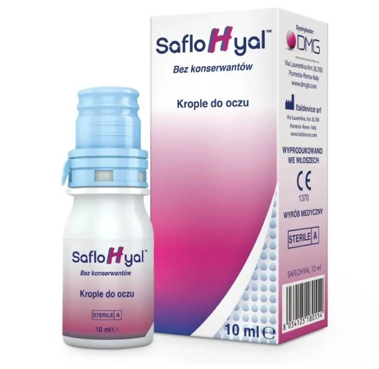 Saflohyal, Augentropfen, 10 ml