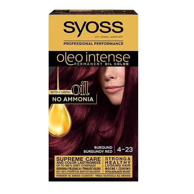 Syoss Oleo Intensive Haarfarbe Burgund 4-23