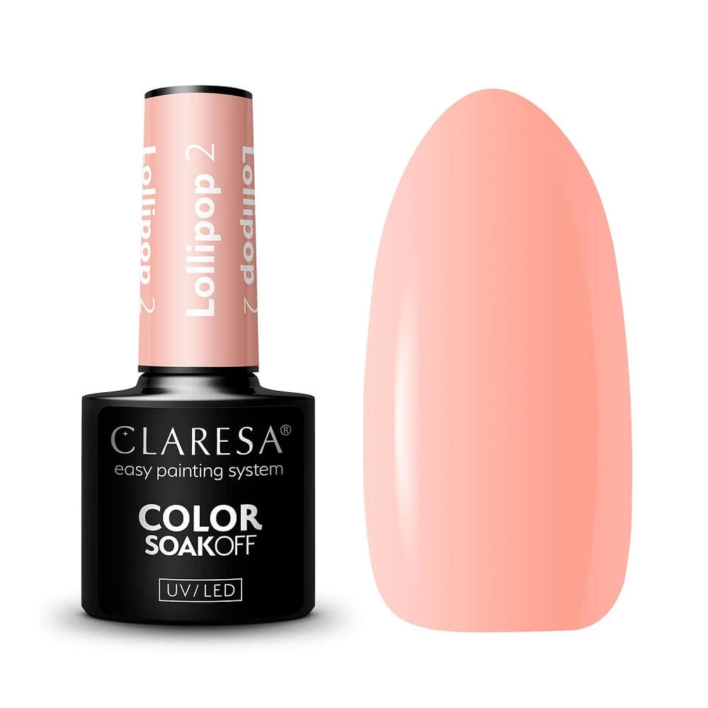 Claresa Soak Off UV/LED Lollipop Hybrid-Lack 2, 5 g