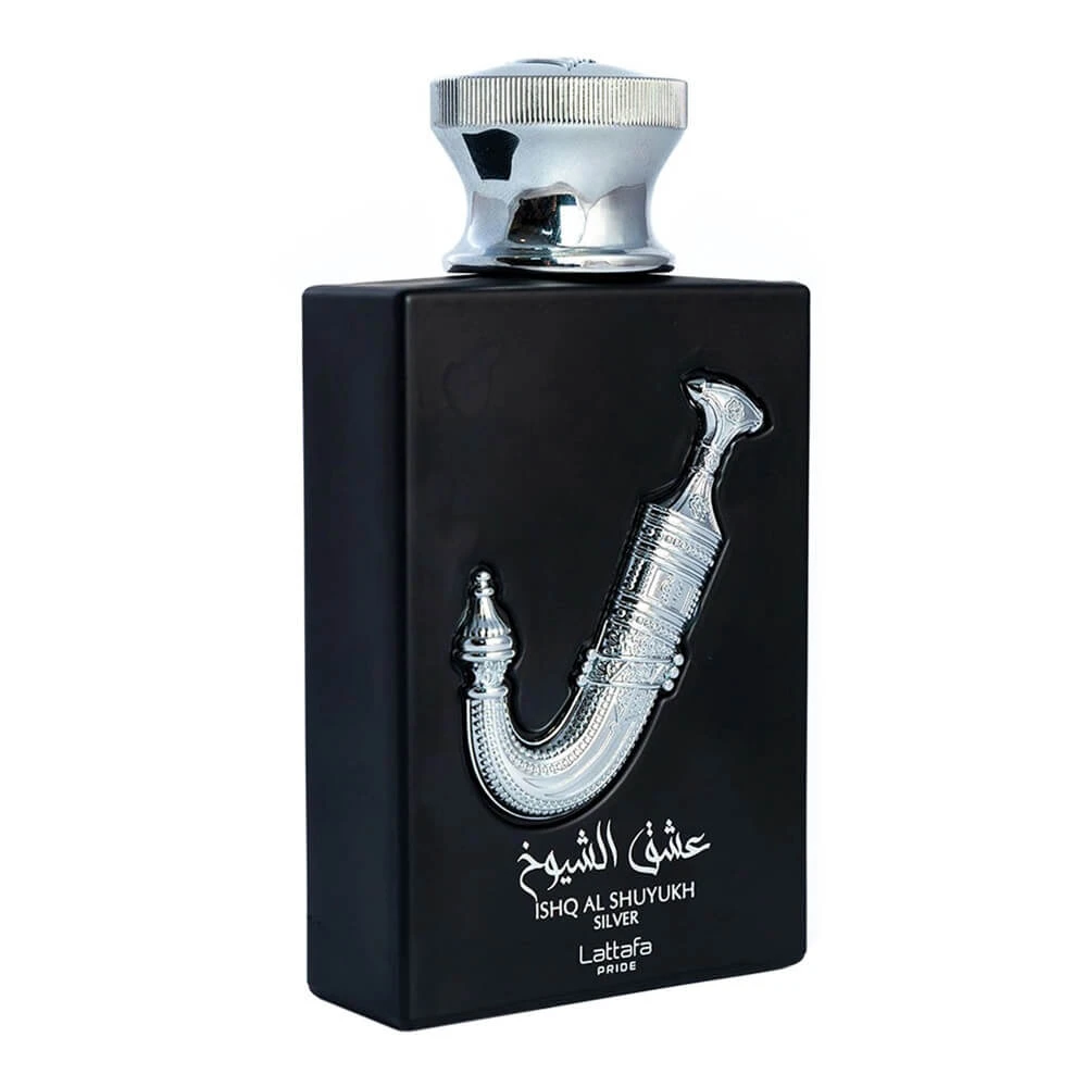 Lattafa Ishq Al Shuyukh Silber Eau de Parfum, 100 ml