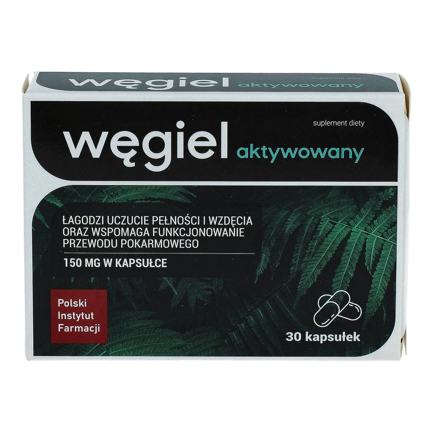 Aktivierte Holzkohle, 30 Kapseln