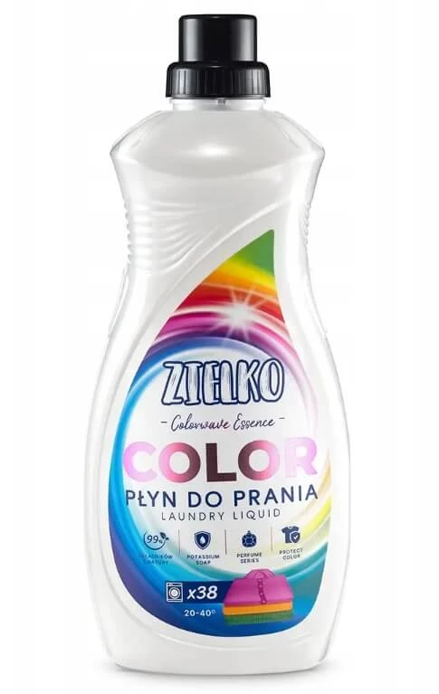 Zielko Colorwave Essence Waschmittel für farbige Textilien, 1,52 l
