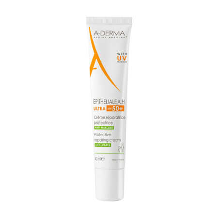 A-Derma Epiteliale AH Ultra Crema reparatoare protectoare  Spf 50+, 40 ml