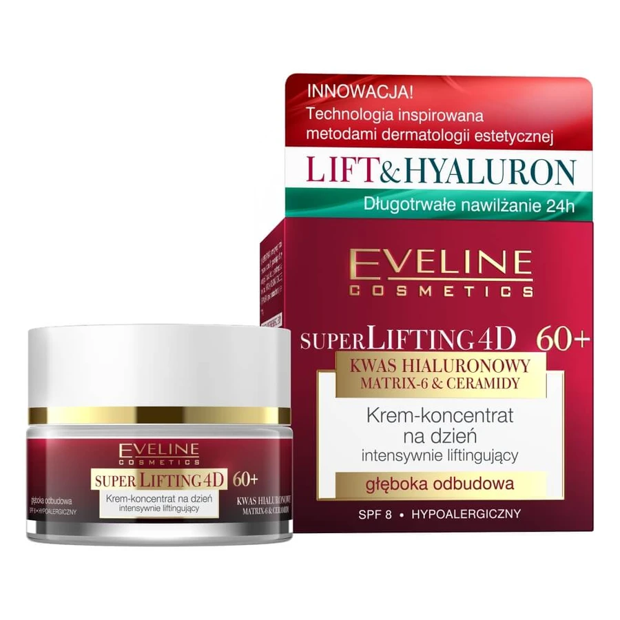 Eveline Cosmetics Crema giorno lifting intensivo-concentrato 60+, 50 ml