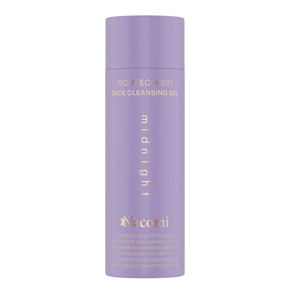 Nacomi Rich Recovery Mitternachts-Gesichtswaschgel, 140 ml