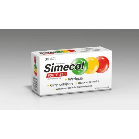 Simecol Forte 240, 30 capsules