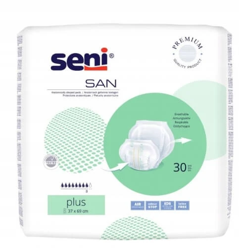 Seni San Anatomische Windeln plus, 30 Stück