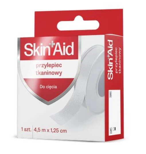 Skin Aid Cloth adhesive 4,5 m x 1,25 cm, 1 Stück