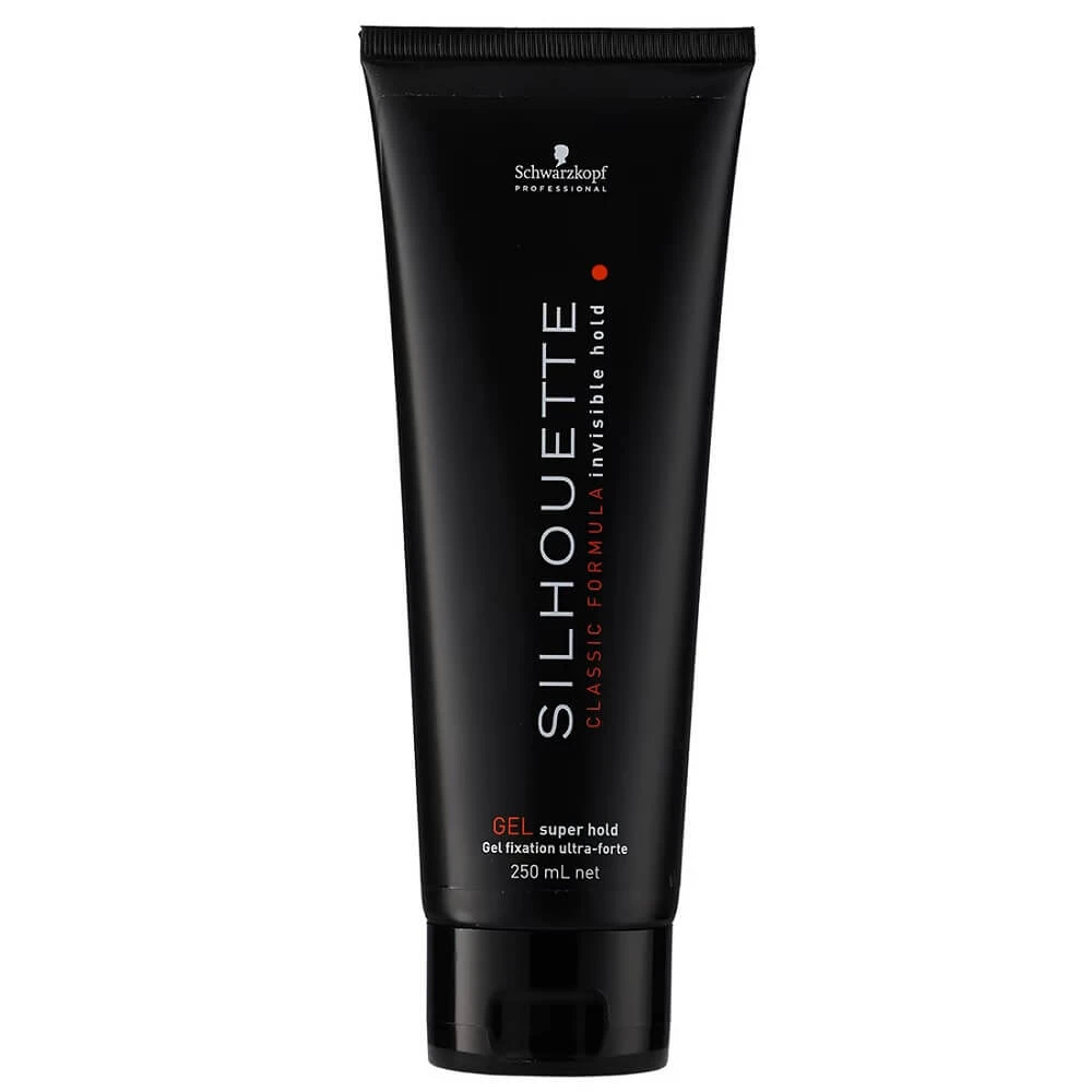 Schwarzkopf Silhouette Super Hold Gel Extra Starkes Haargel, 250ml