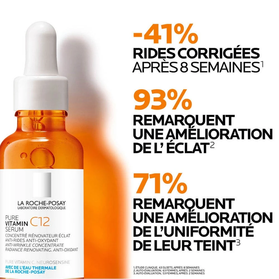 La Roche-Posay Toleriane Anti-Rimpel Gezichtsserum C12 + Anthelios Zonnebrandcrème SPF50+ 45ml Geschenkset