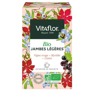 Vitaflor Bio-Kräutertee Leichte Beine 20 Sachets