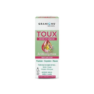 Granions Trockener und Blähhusten Medizinische Geräte 120 ml + Messbecher