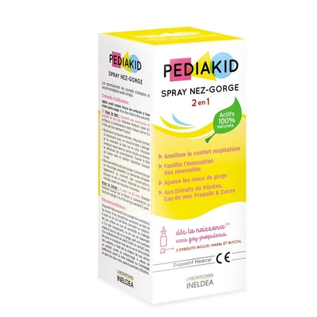 Pediakid Neus- en Keelspray 20ml