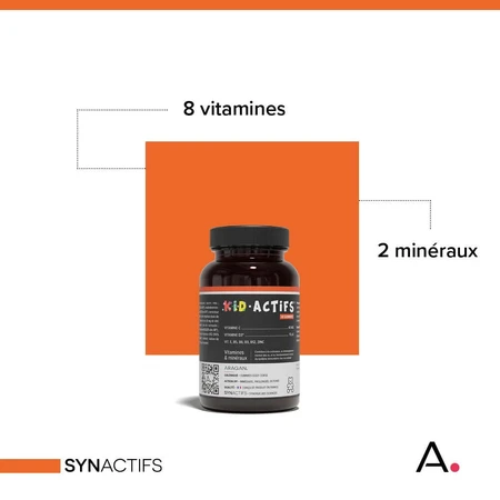 Aragan Synactifs BambiniActifs Vitamine und Mineralien 30 Gummibärchen
