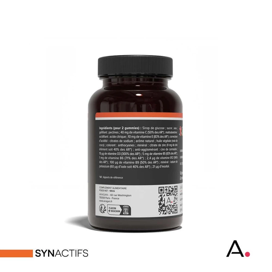 Aragan Synactifs BambiniActifs Vitamine und Mineralien 30 Gummibärchen