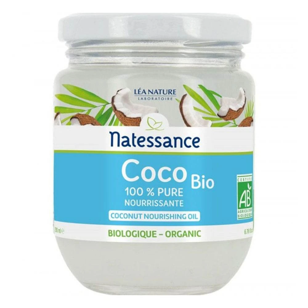Natessance Kokosöl 100% rein biologisch 200ml