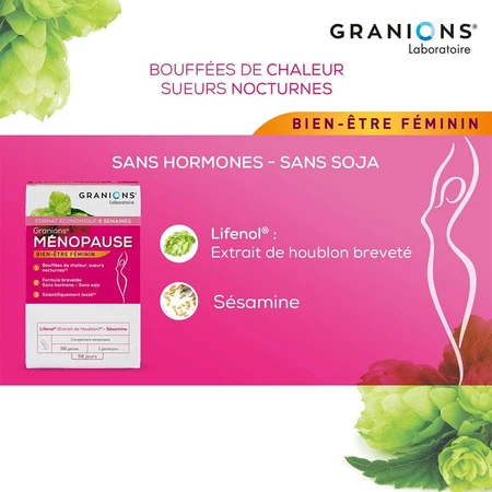 Granions Menopause 56 Capsules