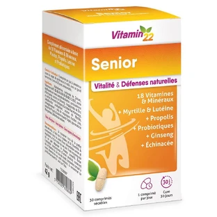 Vitamin '22 Senior Vitality and Natural Defences 30 tabletek