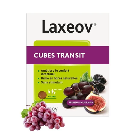 Nutreov Laxeov Transit Würfel Pflaume Feige Traube 10 Würfel