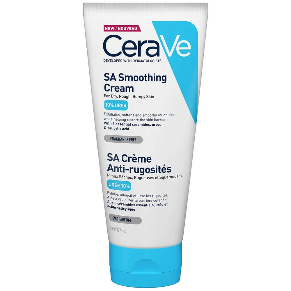 Cerave Body SA Glättende Creme 10% Urea und Salicylsäure Trockene Haut 177ml