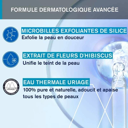 Uriage Thermal Water Gelee Gentle Scrub Piele normală până la uscată 50ml