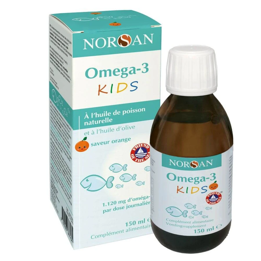 Norsan Omega 3 für Kinder Natürliches Fischöl 150 ml