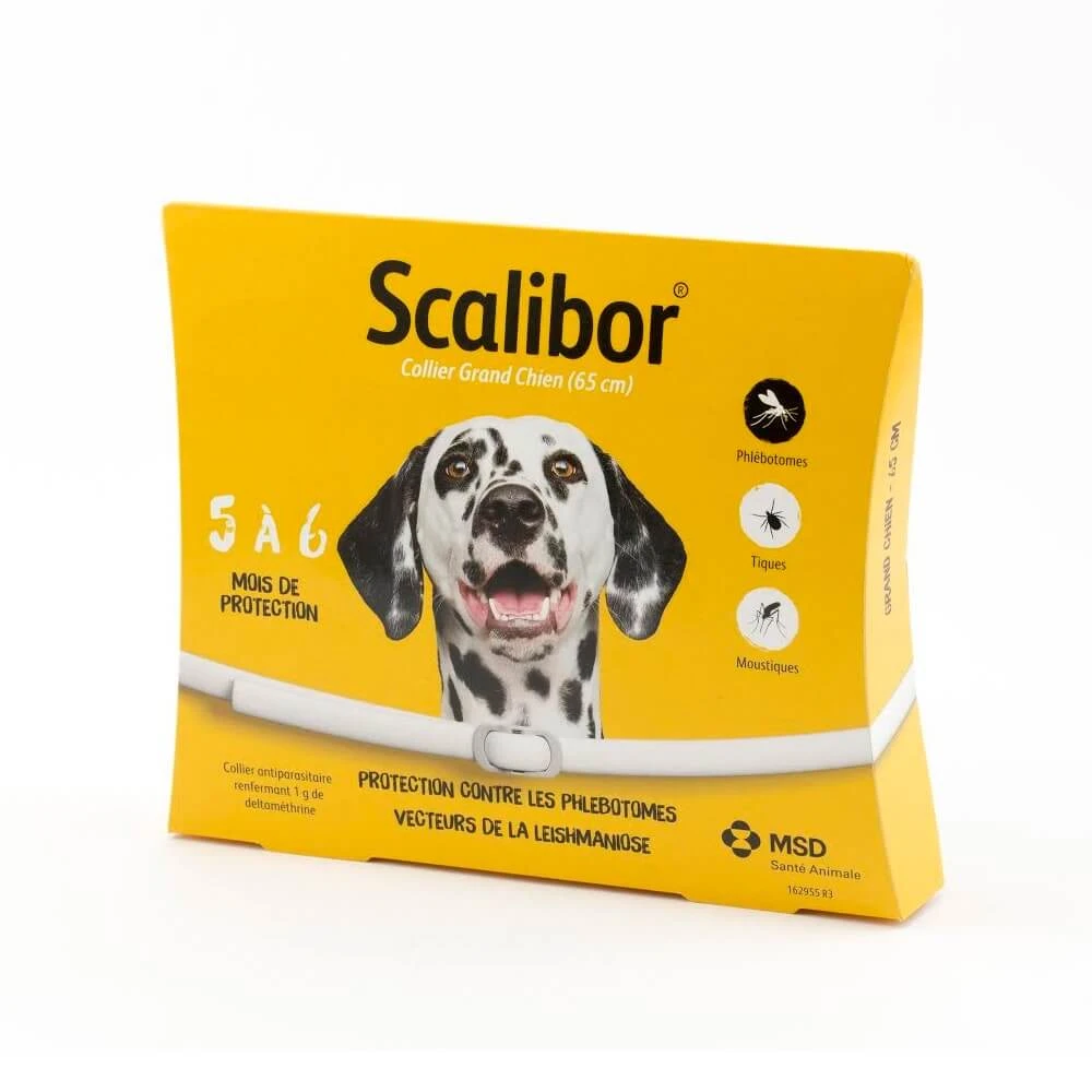 Scalibor Anti-Parasiten-Halsband für große Hunde Länge 65 cm