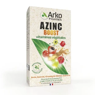 Arkopharma Azinc Acerola Boost 24 tabletten
