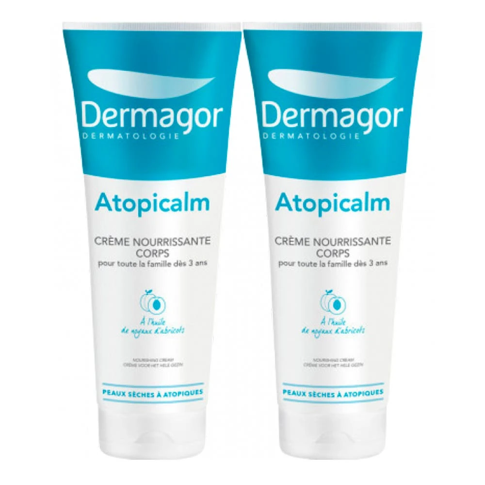 Dermagor Atopicalm Pflegende Körpercreme für die ganze Familie 2x250ml