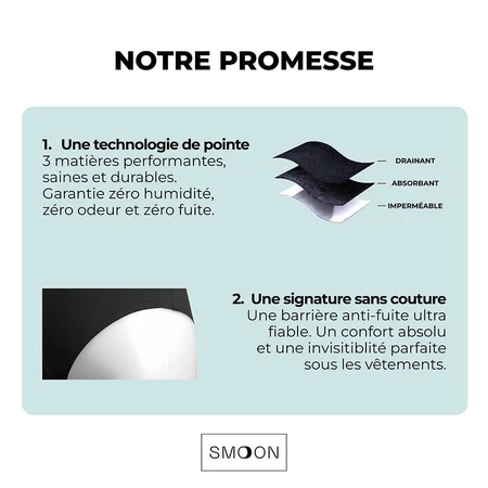 Smoon Selene Chiloți menstruali - debit mediu x1