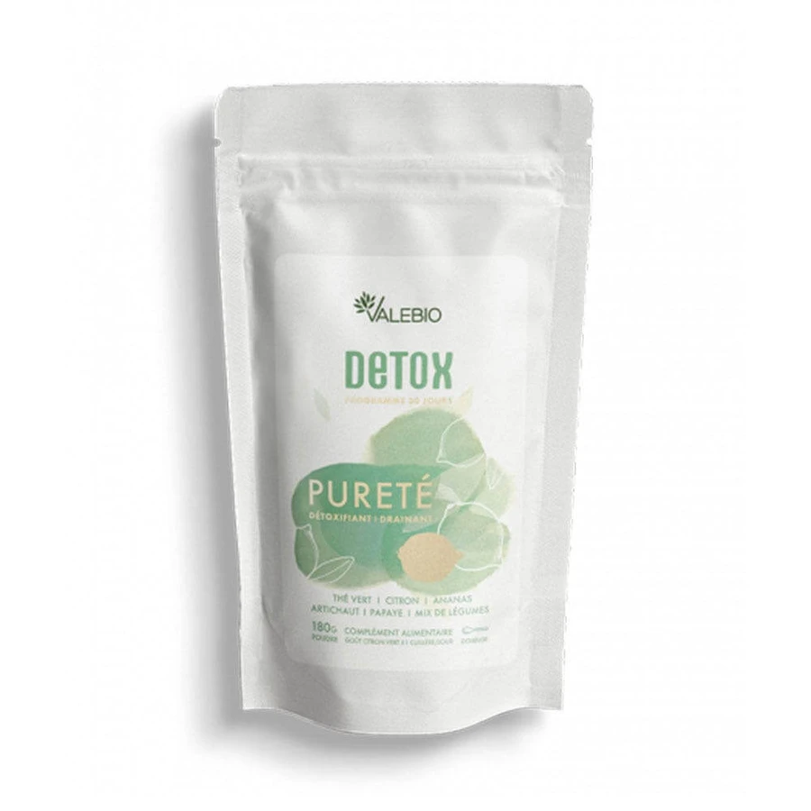 Valebio Detox Pureza Fórmula Sabor Limón 180g