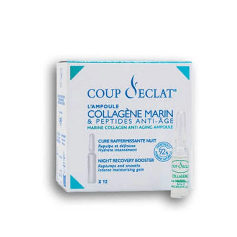 Coup D'Eclat Collagen und Anti-Ageing-Meerespeptide 12 Glühbirnen