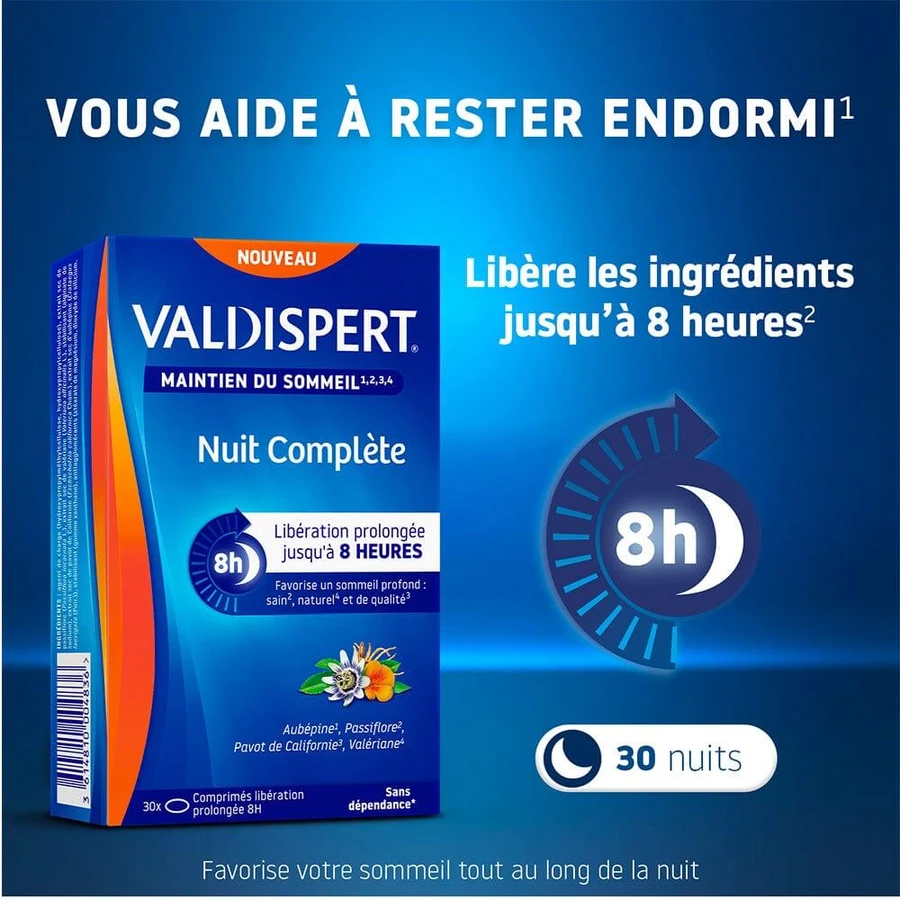 Valdispert Whole Night 30 comprimate