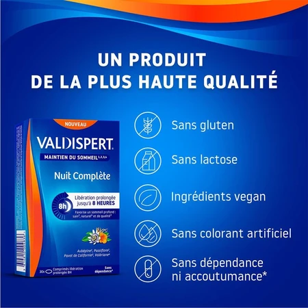 Valdispert Whole Night 30 comprimate