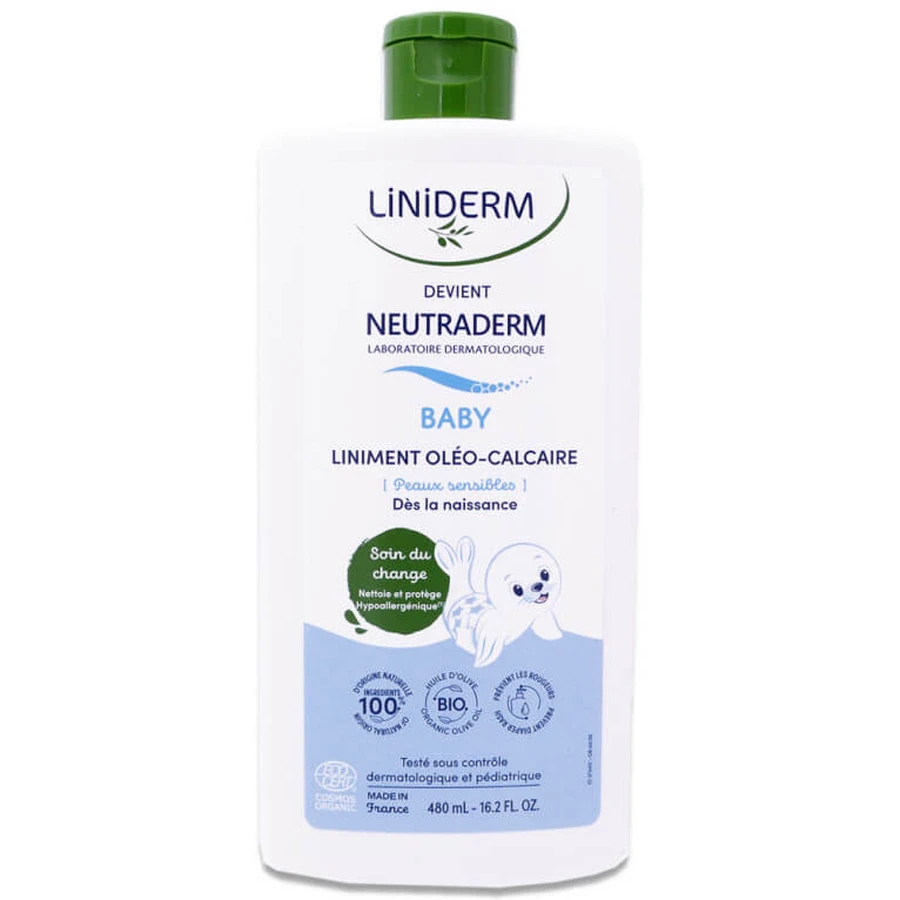 Liniderm Linimento Oleocalcareo 480ml
