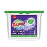 Detergent capsule pentru rufe, Bio Power Gel, 28 capsule, Sano Maxima