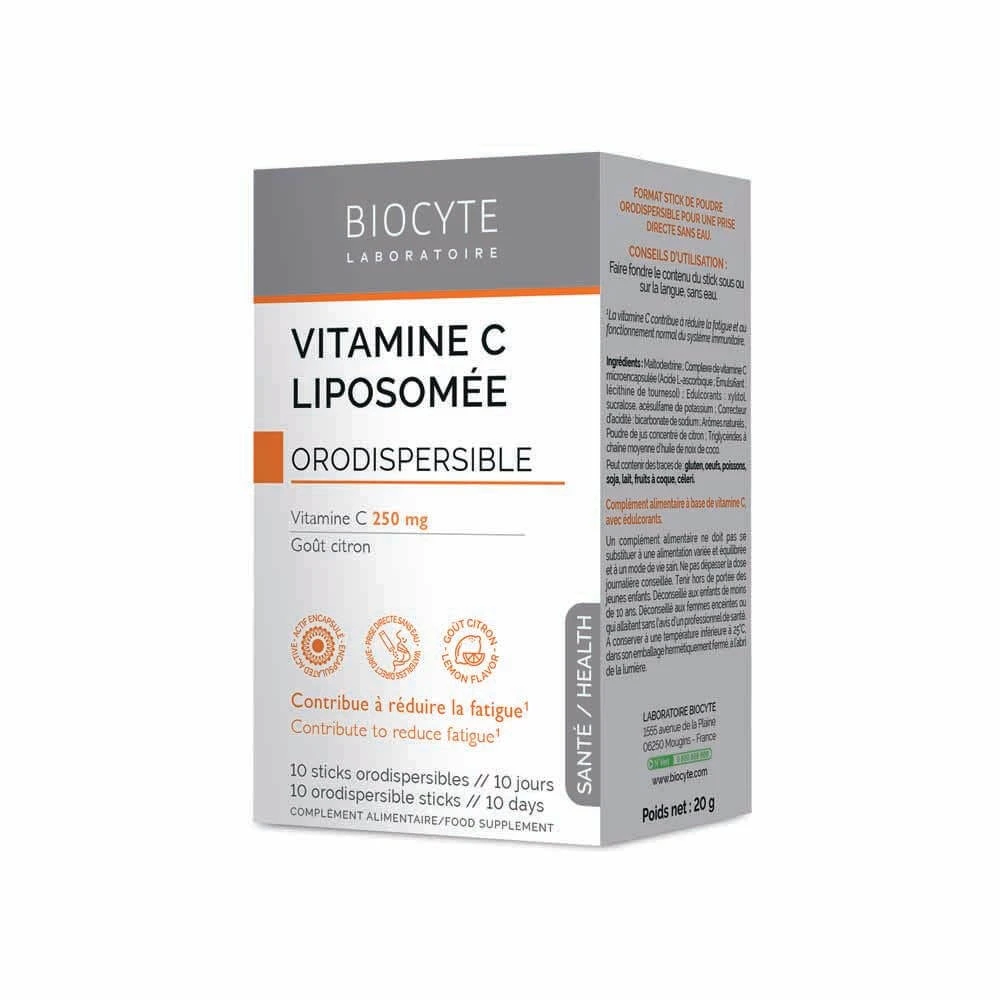 Biocyte Gesundheit Liposomales Vitamin C 10 Sticks