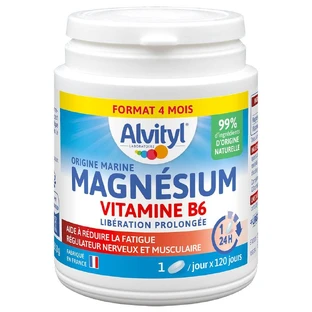 Alvityl Magneziu Vitamina B6 120 comprimate