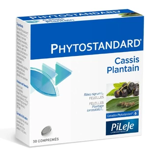 Pileje Phytostandard Phytostandard Blackcurrant și Plantain 30 Comprimés