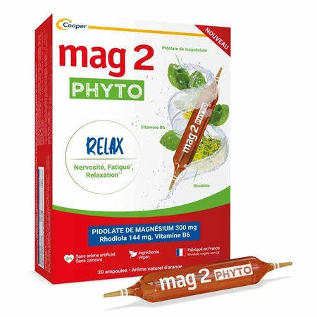 Mag 2 Phyto Relax Nervosität Müdigkeit Entspannung 30 Ampullen