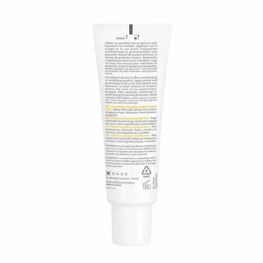 Bioderma Photoderm Anti-Unvollkommenheit Mattierender Concealer Fluid Spf30 AKN Mat Akne-anfällige Haut 40ml